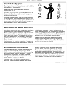 Alternative view of John Deere 670GLC Excavators Operator's Manuals (OMT293264)