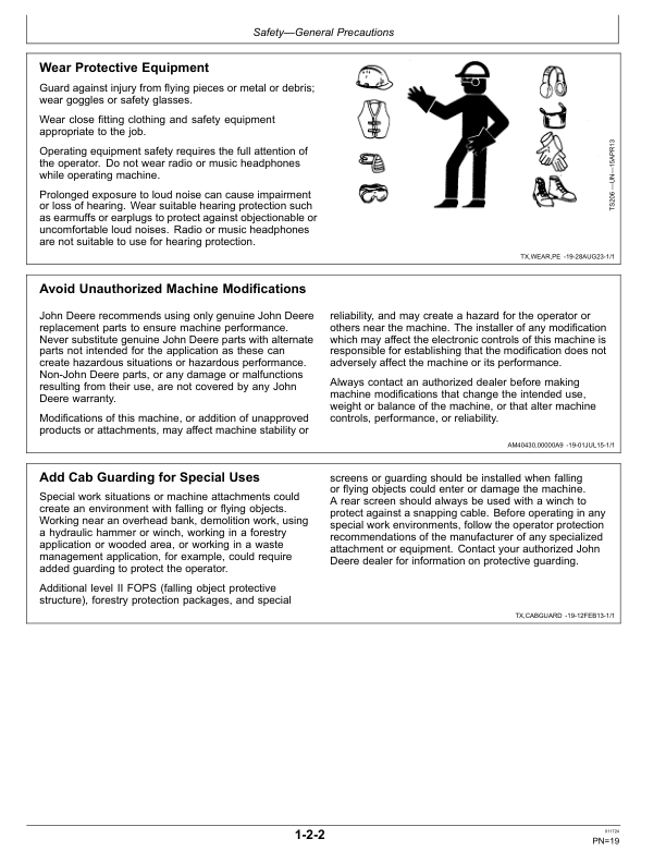 John Deere 670GLC Excavators Operator's Manuals (OMT293264) - Image 2