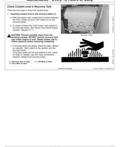 Alternative view of John Deere 870GLC Excavators Operator's Manuals (OMT293267)