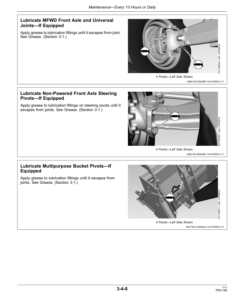 Alternative view of John Deere 310K Backhoe Loaders Operator's Manuals (OMT305688)