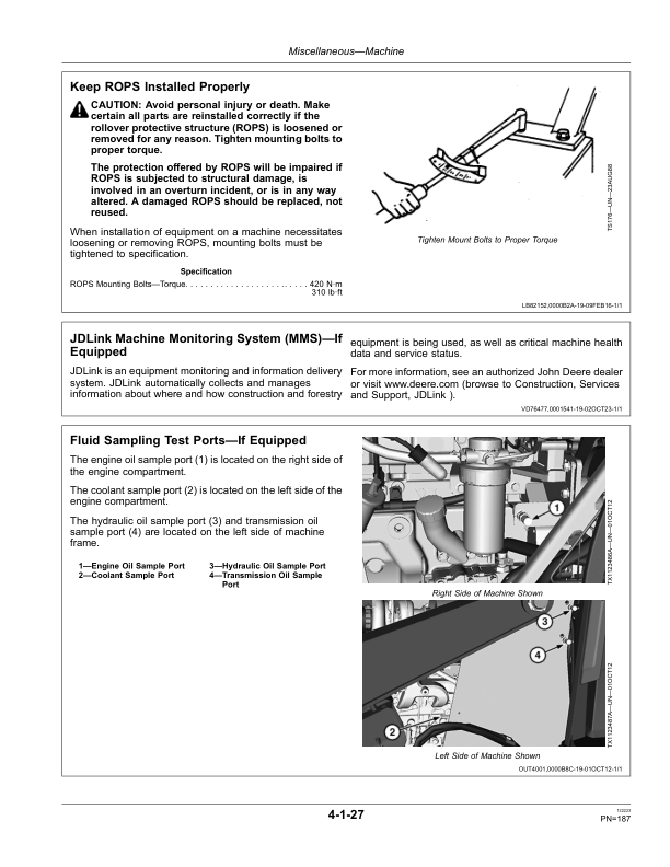 John Deere 310K EP Backhoe Loaders Operator's Manuals (OMT305695) - Image 3