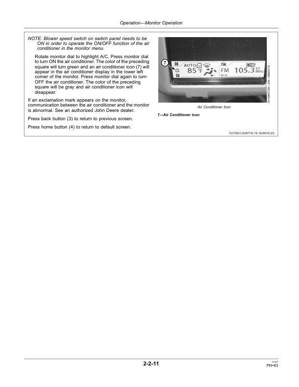 John Deere 160GLC, 180GLC Excavators Operator's Manuals (OMT306200) - Image 3