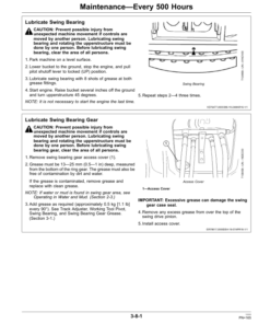 Alternative view of John Deere 210G, 210GLC Excavators Operator's Manuals (OMT306201)