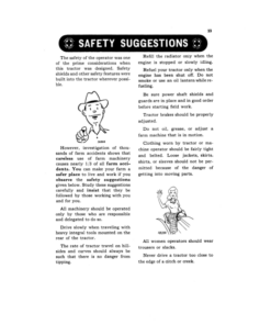 Alternative view of John Deere Series 320 Tractor Standard & Utility Operator's Manual (OMT30856)