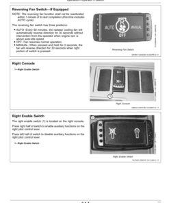 Alternative view of John Deere 160GLC, 180GLC Excavators Operator's Manuals (OMT308595)
