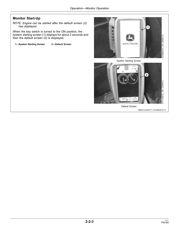 John Deere 160GLC, 180GLC Excavators Operator's Manuals (OMT308595) - Image 3
