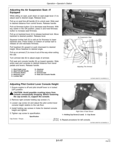 Alternative view of John Deere 380GLC Excavators Operator's Manuals (OMT310294)