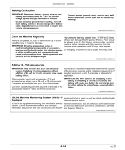 Alternative view of John Deere 450DLC, 650DLC, 850DLC Excavators Operator's Manuals (OMT310998)