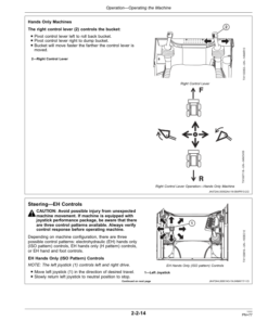 Alternative view of John Deere 319E, 323E Compact Track Loaders Operator's Manuals (OMT312544)