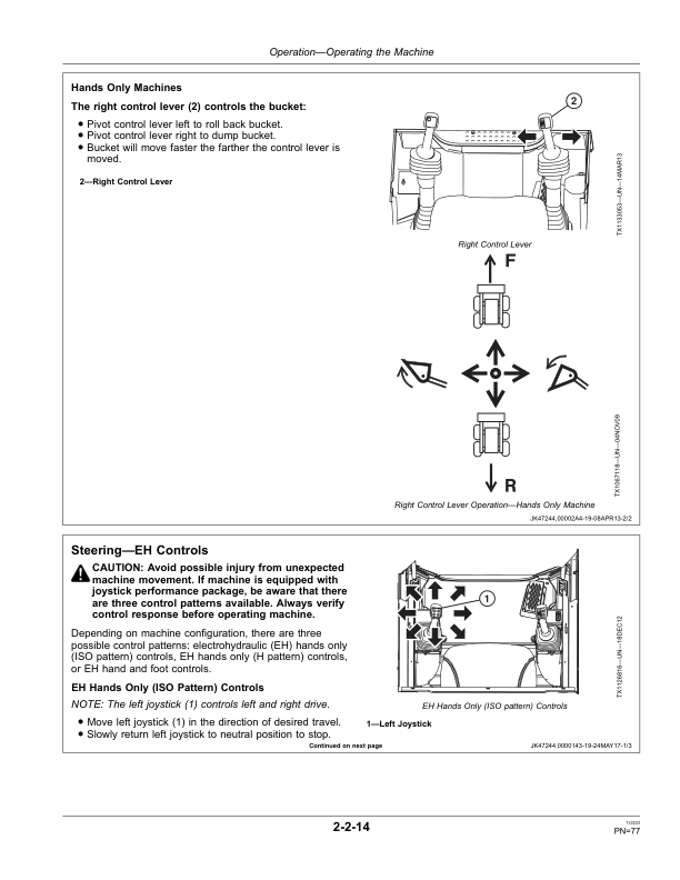 John Deere 319E, 323E Compact Track Loaders Operator's Manuals (OMT312544) - Image 2