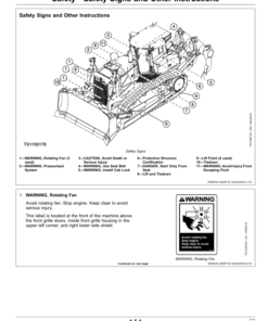Alternative view of John Deere 1050K Crawler Dozers Operator's Manuals (OMT312911X19)