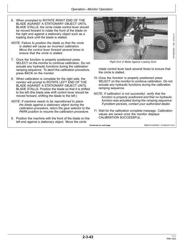 John Deere 770G, 770GP, 772G, 772GP Motor Graders Operator's Manuals (OMT314825) - Image 3