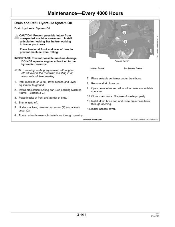 John Deere 643L, 843L Wheeled Feller Bunchers Operator's Manuals (OMT317600X19) - Image 3