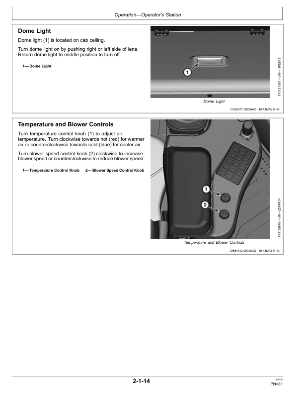 John Deere 640L, 648L, 748L, 848L, 948L Skidders Operator's Manuals (OMT317601X19) - Image 2