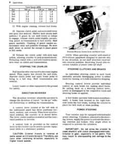 Alternative view of John Deere 350 Crawlers Operator's Manuals (OMT32423)