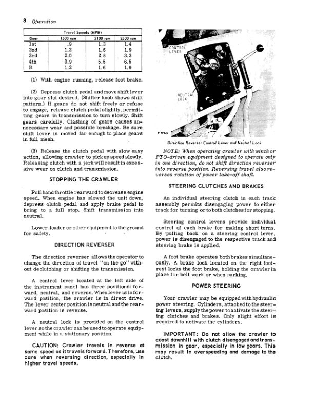John Deere 350 Crawlers Operator's Manuals (OMT32423) - Image 2