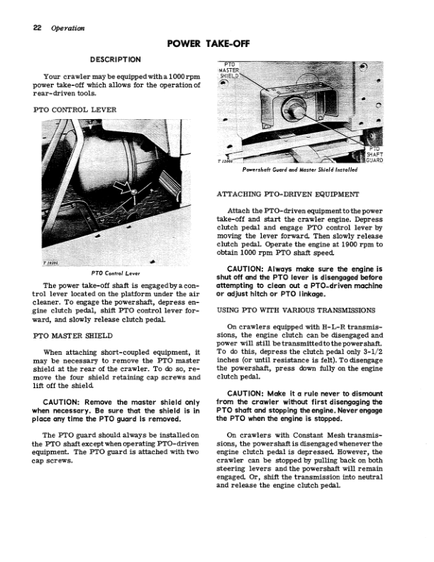 John Deere 450 Crawlers Operator's Manuals (OMT32592) - Image 2