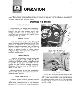 Alternative view of John Deere 300, 7320 Loaders Operator's Manuals (OMT32951)