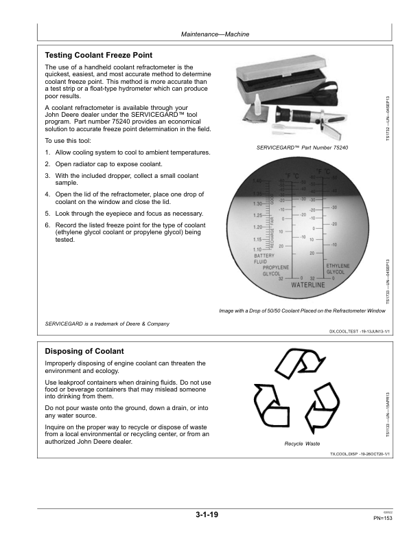 John Deere 370E, 410E, 460E Articulated Dump Trucks Operator's Manuals (OMT329825X19) - Image 3