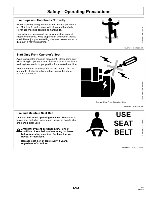 John Deere 210GLC, 250GLC, 290GLC, 350GLC, 300GLC Excavators Operator's Manuals (OMT330416) - Image 2
