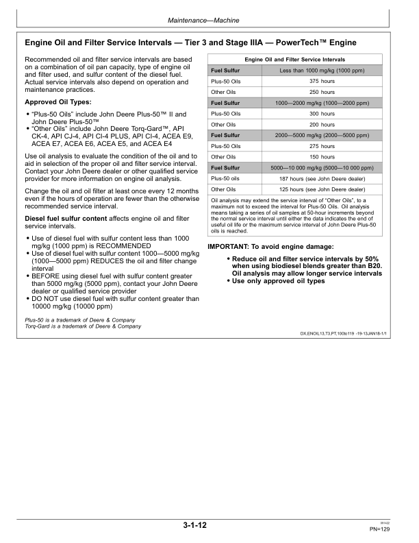 John Deere 370E, 410E, 460E Articulated Dump Trucks Operator's Manuals (OMT331714X19) - Image 2