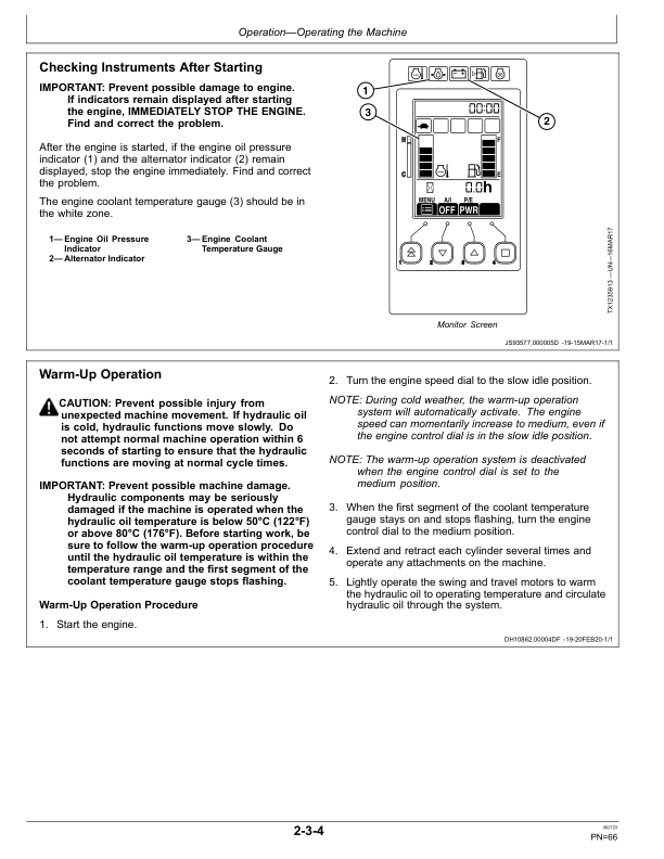 John Deere 35G Excavators Operator's Manuals (OMT333111) - Image 2