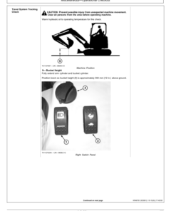 Alternative view of John Deere 50G Excavators Operator's Manuals (OMT333114)
