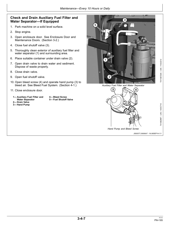 John Deere 803MH, 853MH, 859MH Tracked Harvesters Operator's Manuals (OMT334797X19) - Image 2