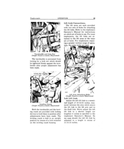 Alternative view of John Deere Tractor 420 Standard (100001-) Operator's Manual (OMT33756)