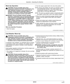 Alternative view of John Deere 75G Excavators Operator's Manuals (OMT337609)