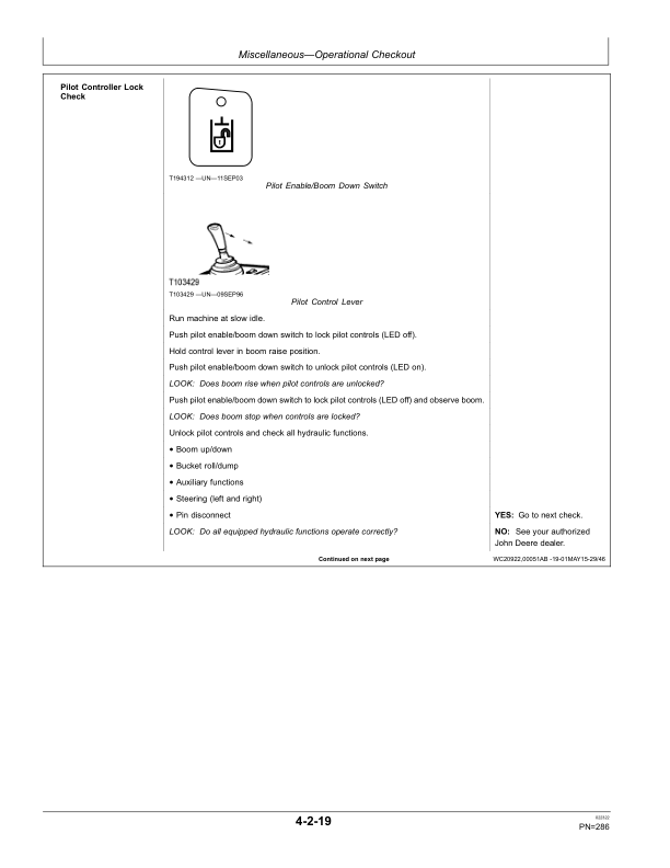 John Deere 524K Loaders Operator's Manuals (OMT337787X19) - Image 4