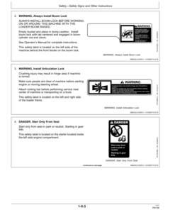 Alternative view of John Deere 524K Loaders Operator's Manuals (OMT337787X19)
