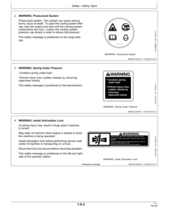 Alternative view of John Deere 770G, 770GP, 772G, 772GP Motor Graders Operator's Manuals (OMT342548)