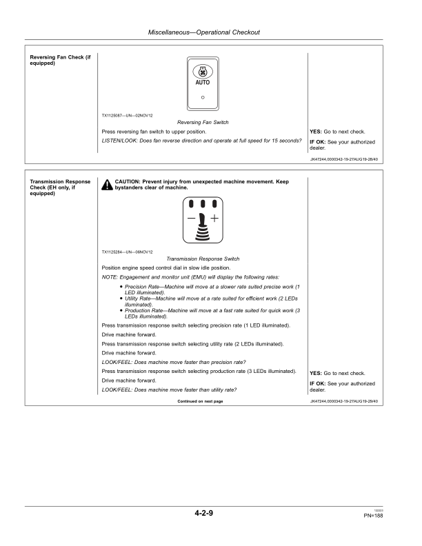John Deere 326E Skid Steers Operator's Manuals (OMT343290) - Image 3