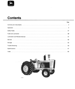 Alternative view of John Deere 700A Tractors Operator's Manuals (OMT34360)