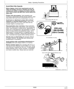 Alternative view of John Deere 644K Loaders Operator's Manuals (OMT344174)