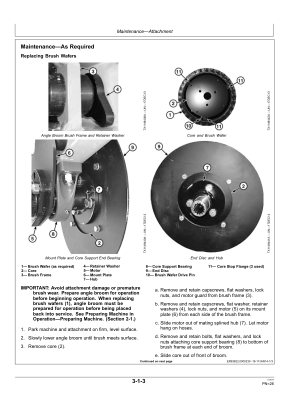 John Deere BA96 Worksite Pro Attachments Operator's Manuals (OMT345436X19) - Image 2
