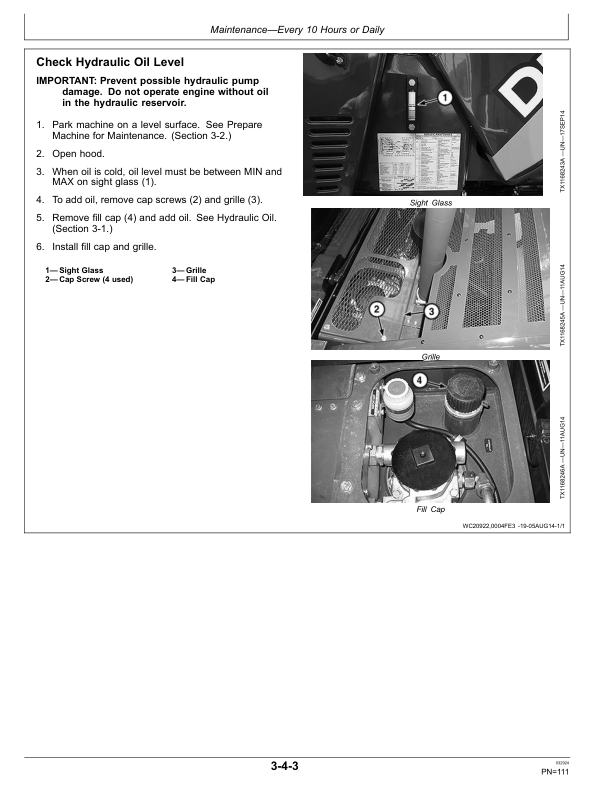 John Deere 244K, 244K-II, 324K Loaders Operator's Manuals (OMT349747X19) - Image 2