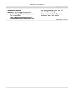Alternative view of John Deere RC60B, RC72B, RC78B Worksite Pro Attachments Operator's Manuals (OMT349812X19)