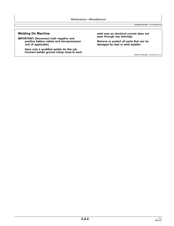 John Deere RC60B, RC72B, RC78B Worksite Pro Attachments Operator's Manuals (OMT349812X19) - Image 2