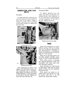 Alternative view of John Deere 420 Tractors Operator's Manuals (OMT351156)