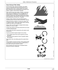 Alternative view of John Deere 380GLC Excavators Operator's Manuals (OMT351367X19)