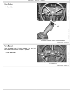Alternative view of John Deere 824K SERIES II Loaders Operator's Manuals (OMT351579X19)
