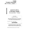 John Deere 3154G Forestry Excavator Operator's Manuals (OMT351628X19)