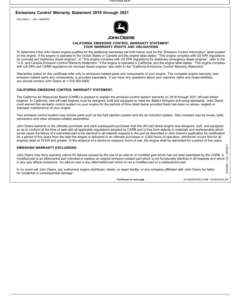 Alternative view of John Deere 3154G Forestry Excavator Operator's Manuals (OMT351628X19)