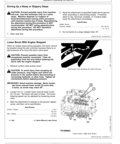 Alternative view of John Deere 3156G Log Loaders Operator's Manuals (OMT351629X19)
