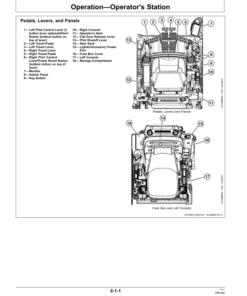 Alternative view of John Deere 160GLC, 180GLC Excavators Operator's Manuals (OMT352706X019)