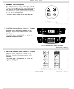 Alternative view of John Deere 310K Backhoe Loaders Operator's Manuals (OMT353392X19)