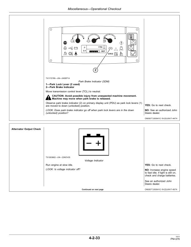 John Deere 750K, 850K Crawler Dozers Operator's Manuals (OMT355293X19) - Image 3