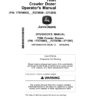 John Deere 700K Crawler Dozers Operator's Manuals (OMT355957X19)